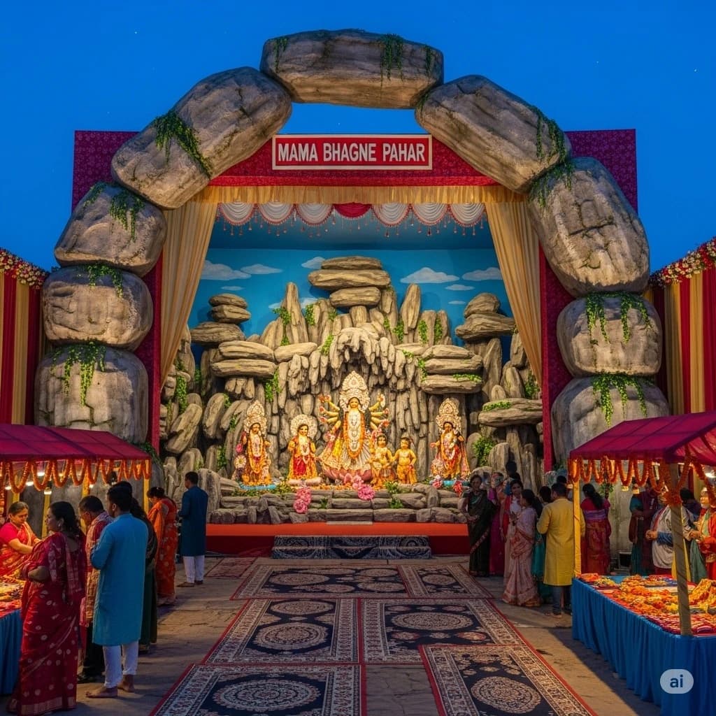 Mama Bhagne Pahar theme
